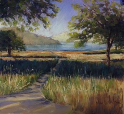 Path to the Lake 9.25" x 9.75"
$300 framed, $260 unframed